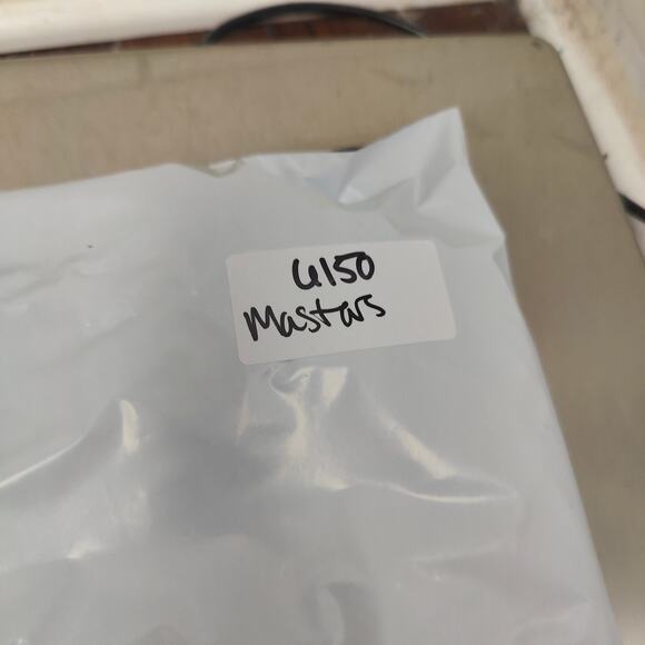 Vintage Masters Performance Polo Shirt Mens XL Yellow Green Stripe Preppy Golf - Picture 9 of 9